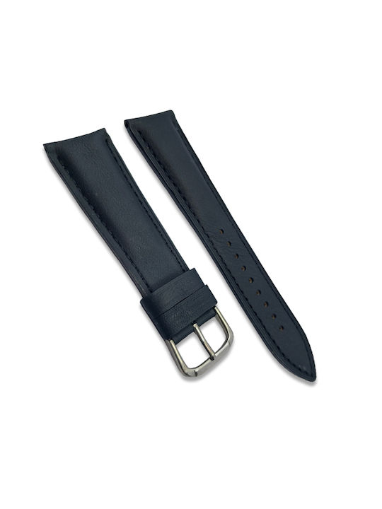 LEATHER LURAKE BLACK 20mm