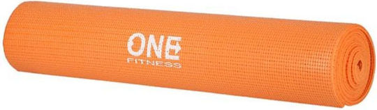 One Fitness Exercise Mat Orange (173x61cm)