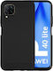 Sonique Carbon Brushed Back Cover Σιλικόνης / Π...