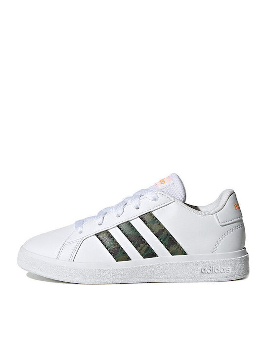 adidas GRAND COURT 2.0 K Παιδικά Sneakers Λευκά