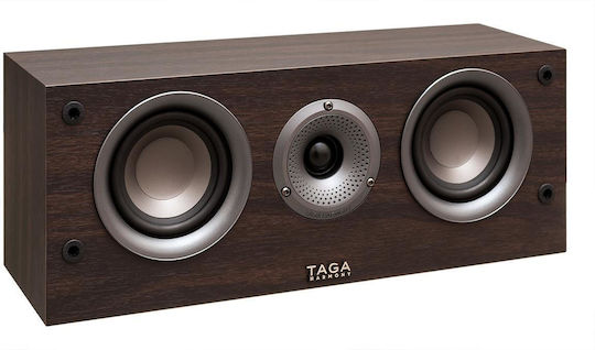 Taga Harmony TAV-C 10589 Ηχείο Hi-Fi Κεντρικό 50W 2 Δρόμων Π43xΒ14.5xΥ16.5εκ. Modern Wenge