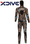 XDive Bajo Wetsuit Shaved for Speargun Camouflage 3mm