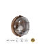 GloboStar Boatlight Wall-Mounted Outdoor Turtle Light E27 IP65 17.5x17.5x9εκ.