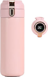 Techsuit Θερμός 400ml Ροζ