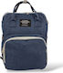 Playbags Τσάντα-Αλλαξιέρα Πλάτης Navy Μπλε 26x1...