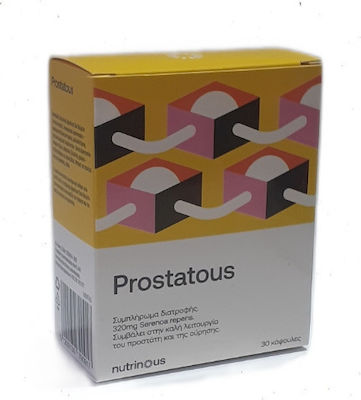 Nutrinous Prostatous Supliment pentru Sănătatea Prostatei 30 capace