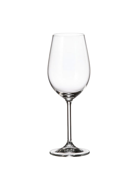 Bohemia Glass for White Wine made of Crystal Goblet 350ml 1pcs