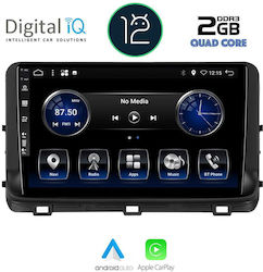 Digital IQ Car-Audiosystem für Kia Ceed / XCeed 2018-2022 (Bluetooth/WiFi/GPS/Apple-Carplay) mit Touchscreen 10.1"