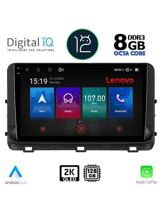 Lenovo Sistem Audio Auto pentru Kia Ceed / XCeed 2018-2022 (Bluetooth/USB/WiFi/GPS/Apple-Carplay) cu Ecran Tactil 10.1"