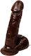 Baile Dildo realist cu Scrotum Flesh 20cm