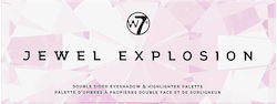 W7 Cosmetics Jewel Explosion Παλέτα Μακιγιάζ για Πρόσωπο & Μάτια 12gr