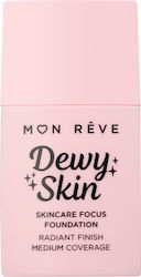 Mon Reve Dewy Skin Лилаво/бяло 21C 30мл