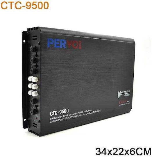 PerVoi Amplificator Auto 4 canale