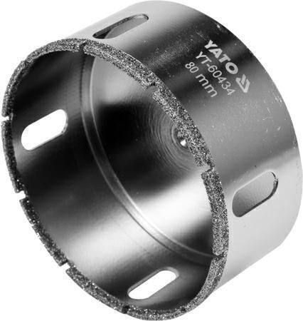 Yato Διαμαντοκορώνα με Διάμετρο 80mm για Πλακάκι