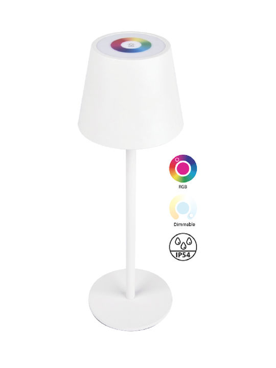 Evivak Evivak Außenstehlampen LED 3W RGB IP54 Weiß