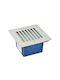 Elmark Wall-Mounted Outdoor Lighting LED IP65 1W with Warm White Light 7x7cm