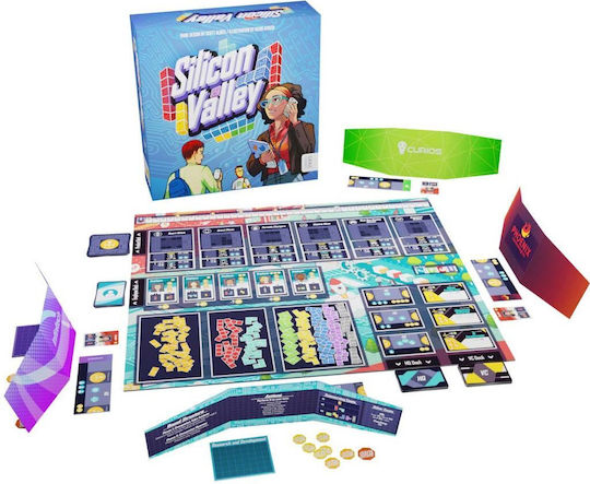 Настолна игра Silicon Valley за 2-4 играчи 14+ години (EN) Grail Games
