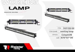 Raistar Προβολέας Αυτοκινήτου σε σχήμα Μπάρας LED 162W 49.5cm 1τμχ
