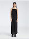 4tailors Summer Maxi Dress Wrap Black