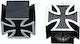 AGVpro Car Tire Valve Caps Black 2pcs