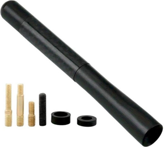 Car Antenna Roof Threaded in Black Color