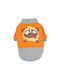 Glee Loki Sweatshirt Hund in Orange Farbe L 35cm.