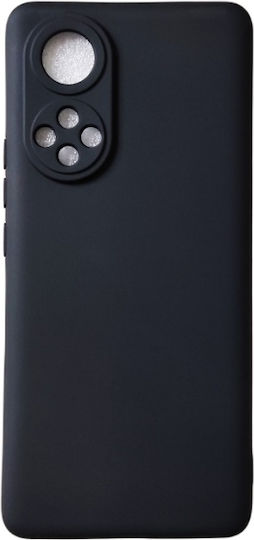 Umschlag Rückseite Silikon Schwarz (Huawei Nova 9 / Honor 50 5G / Ehre 50)