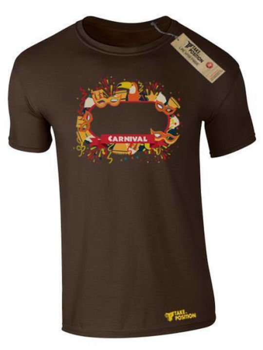 Takeposition T-shirt Brown