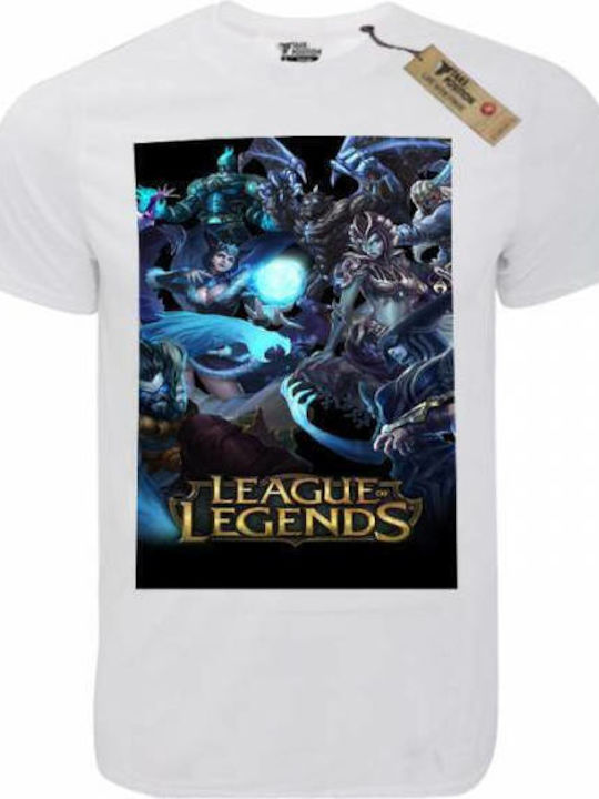 Takeposition T-cool T-shirt League Of Legends Λευκό