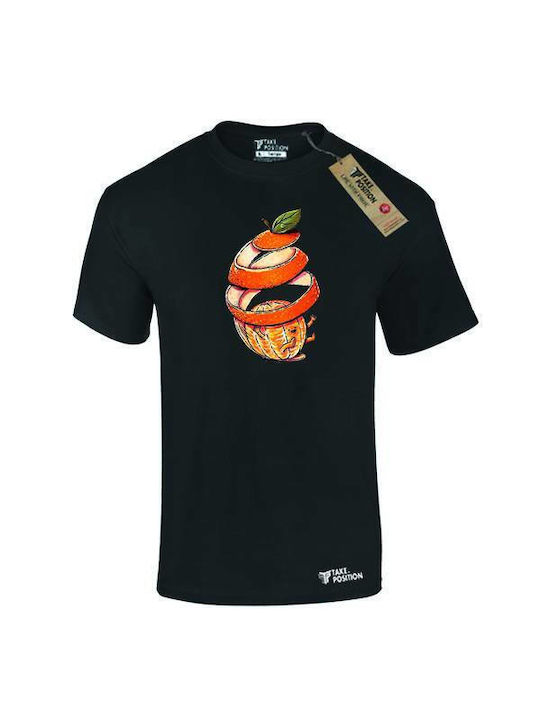 Takeposition T-shirt pell σε Πορτοκαλί χρώμα