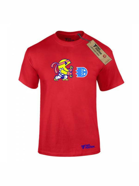 Takeposition T-shirt Street Pac σε Κόκκινο χρώμα