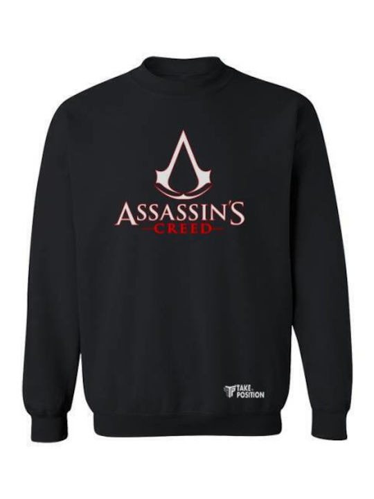 Takeposition Game Assassins-Creed Logo Sweatshi...
