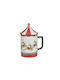 Inart Christmas Ceramic Mug Ornament L16xW11xD9cm