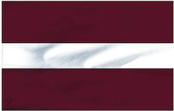 Office flag of Latvia 18x25cm