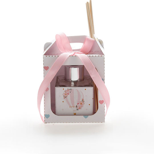 Taufgeschenke mit Duftraum Heißluftballon aus Glas 12x6cm KAR-510