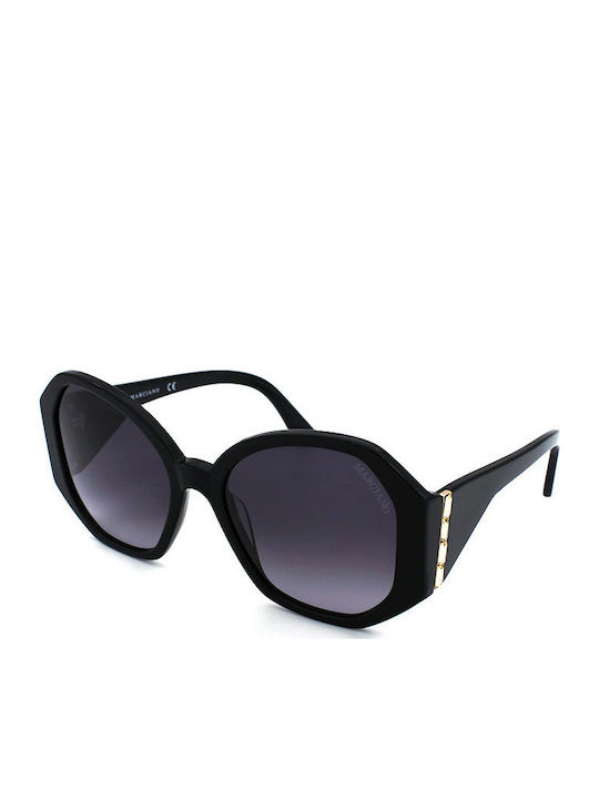 Guess Marciano Women's Sunglasses with Black Horn-Rimmed Frame and Grey Gradient Lenses GM0810 01B