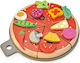 Tender Leaf Toys Holz Pizza Für Kinder Ab 3 Jahren 19 Stück