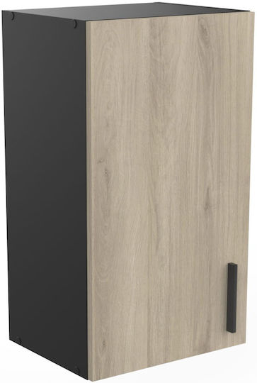 Poppy Dulap Suspendata Negru 40x30x70buc