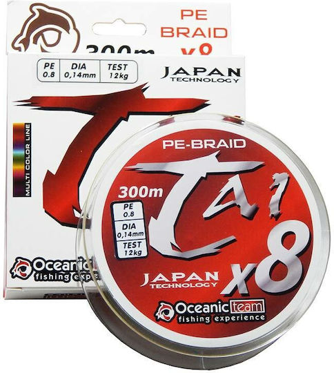 Oceanic Team Tai x8 Fishing Filament 500m / 0.45mm