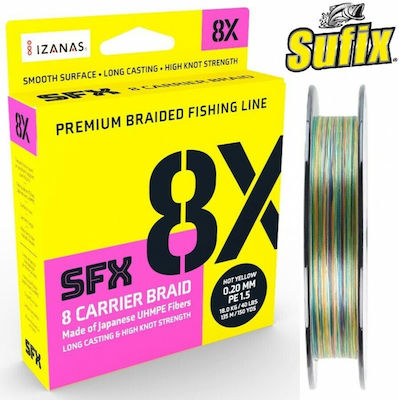 Sufix SFX 8X Fir de pescuit Lungime 300m