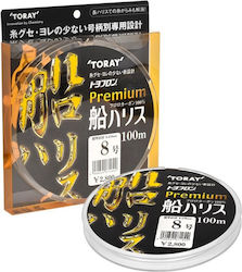 Toray Premium Πετονιά Ψαρέματος Fluorocarbon 100m / 0.405mm
