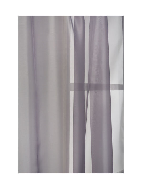 Whitegg Perdea Cu Coafură K0114 Gri 270x280cm