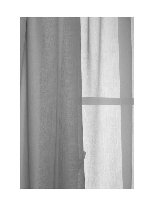 Whitegg Perdea Cu Coafură K0101 Gri 270x280cm