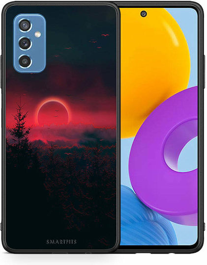 Smartfits Tropic Sunset Back Cover Σιλικόνης Κόκκινο (Galaxy M52)