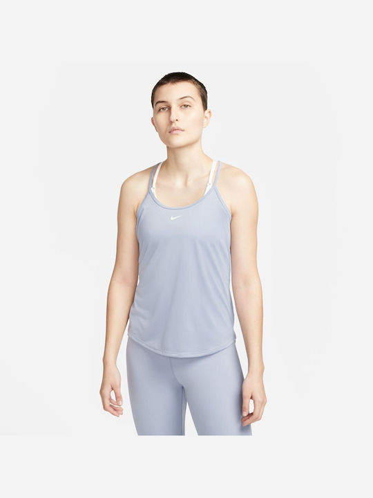 Nike One Elastika Feminin Sport Tricou Dri-Fit Gri