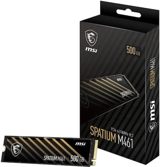 Spatium M461 SSD 500GB τύπου M.2 με σύνδεση PCI Express 4.0
