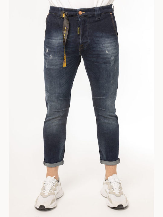 Mauro D 222 Men's Jeans Pants Navy Blue