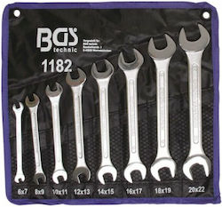 BGS Technic Σετ 8 Γερμανικά Κλειδιά με Μέγεθος Κεφαλών από 7mm έως 22mm