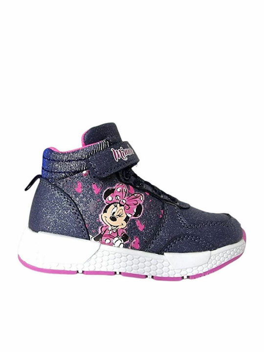 Disney Παιδικά Sneakers High Navy Μπλε