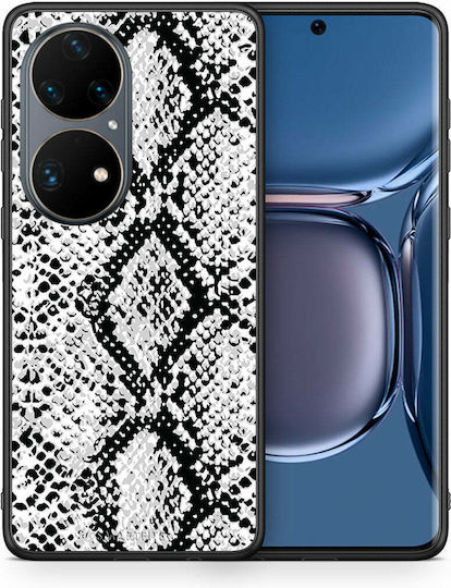 Smartfits Animal Back Cover Kunststoff Weiß (Huawei P50)